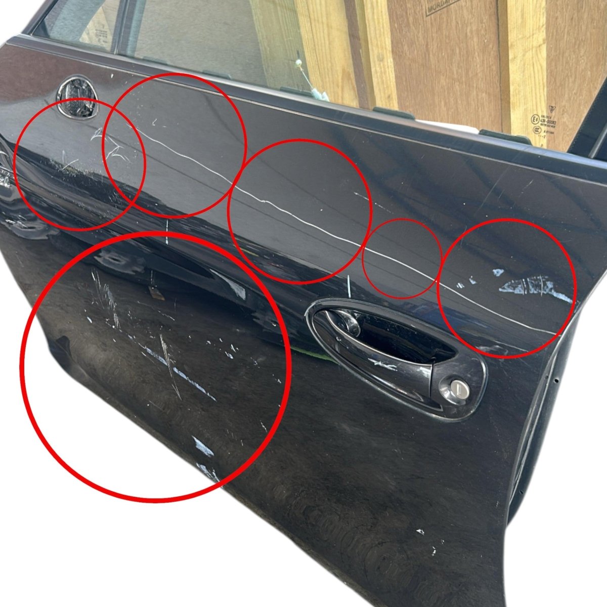 Portiera Anteriore Sinistra Grigio Scuro Porsche Panamera I (970) (2009 > 2016) Porta / Sportello - F&P CRASH SRLS - Ricambi Usati