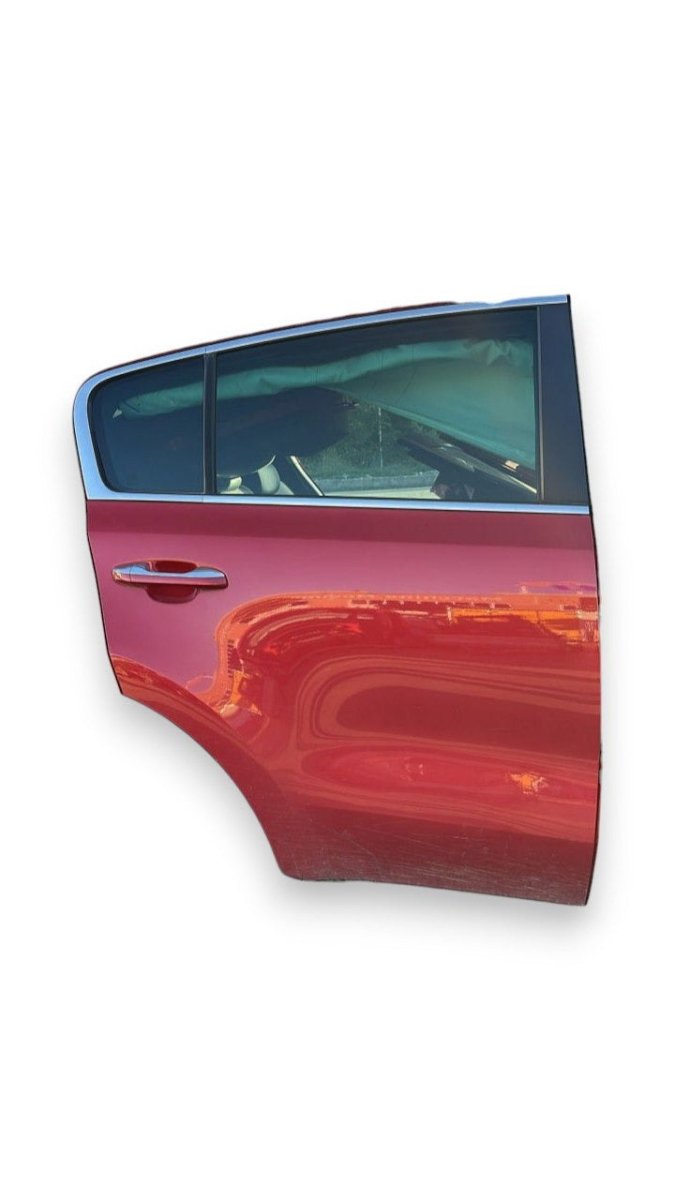 Portiera posteriore destra rossa Kia Sportage IV (2016 > 2021) porta / sportello - F&P CRASH SRLS - Ricambi Usati