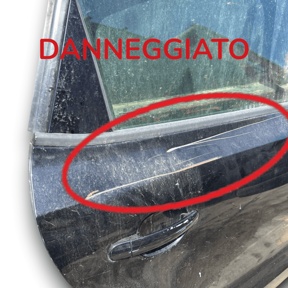 Right rear door Volkswagen Polo 6R (2009 > 2017) door / hatch - F&P CRASH SRLS - Used Parts