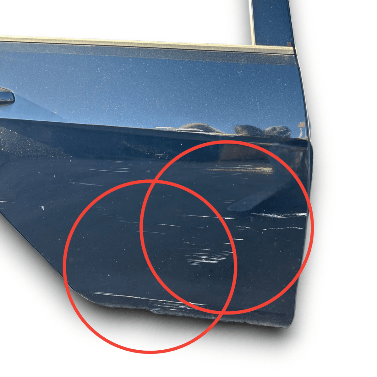 Portiera posteriore destro volkswagen golf vii (2012 > 2019) porta / sportello - F&P CRASH SRL - Ricambi Usati