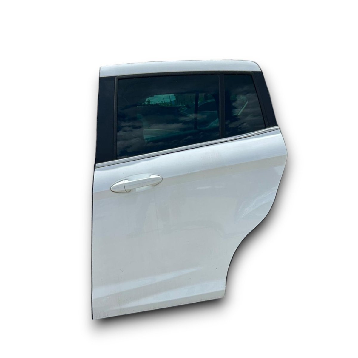 Portiera Posteriore Sinistra Bianca Ford B - Max (2012 > 2018) Porta / Sportello - F&P CRASH SRLS - Ricambi Usati