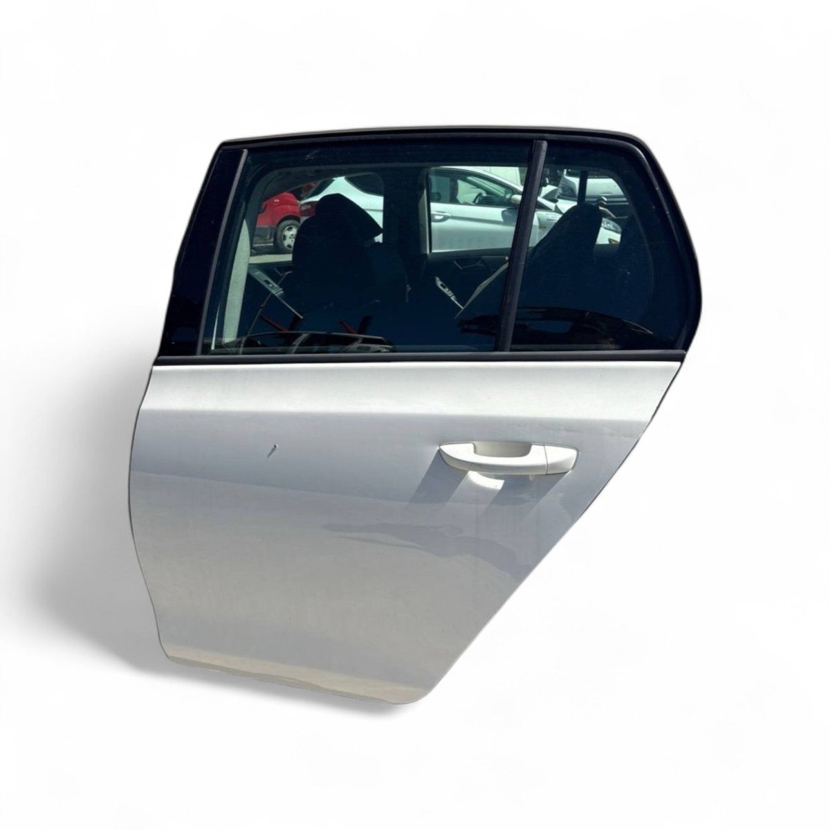 Portiera posteriore sinistra bianca Volkswagen Golf VI (2008 &gt; 2012) porta / sportello - F&amp;P CRASH SRLS - Ricambi Usati