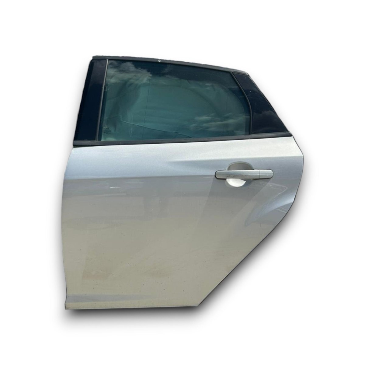 Portiera Posteriore Sinistra Grigia Ford Focus III Berlina (2011 &gt; 2018) Porta / Sportello - F&amp;P CRASH SRLS - Ricambi Usati