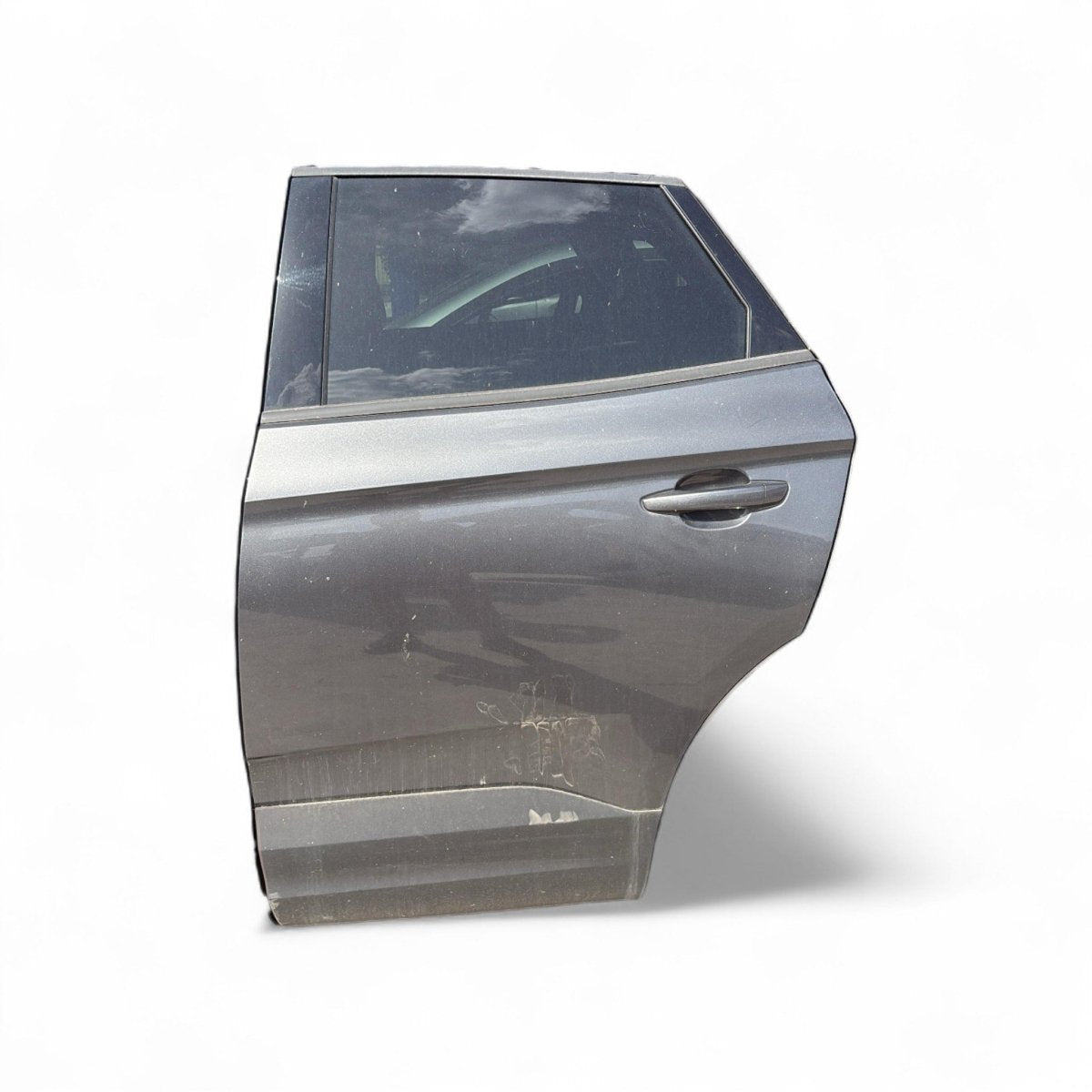 Portiera posteriore sinistra grigia Opel Grandland X (2017 > 2024) porta / sportello - F&P CRASH SRLS - Ricambi Usati
