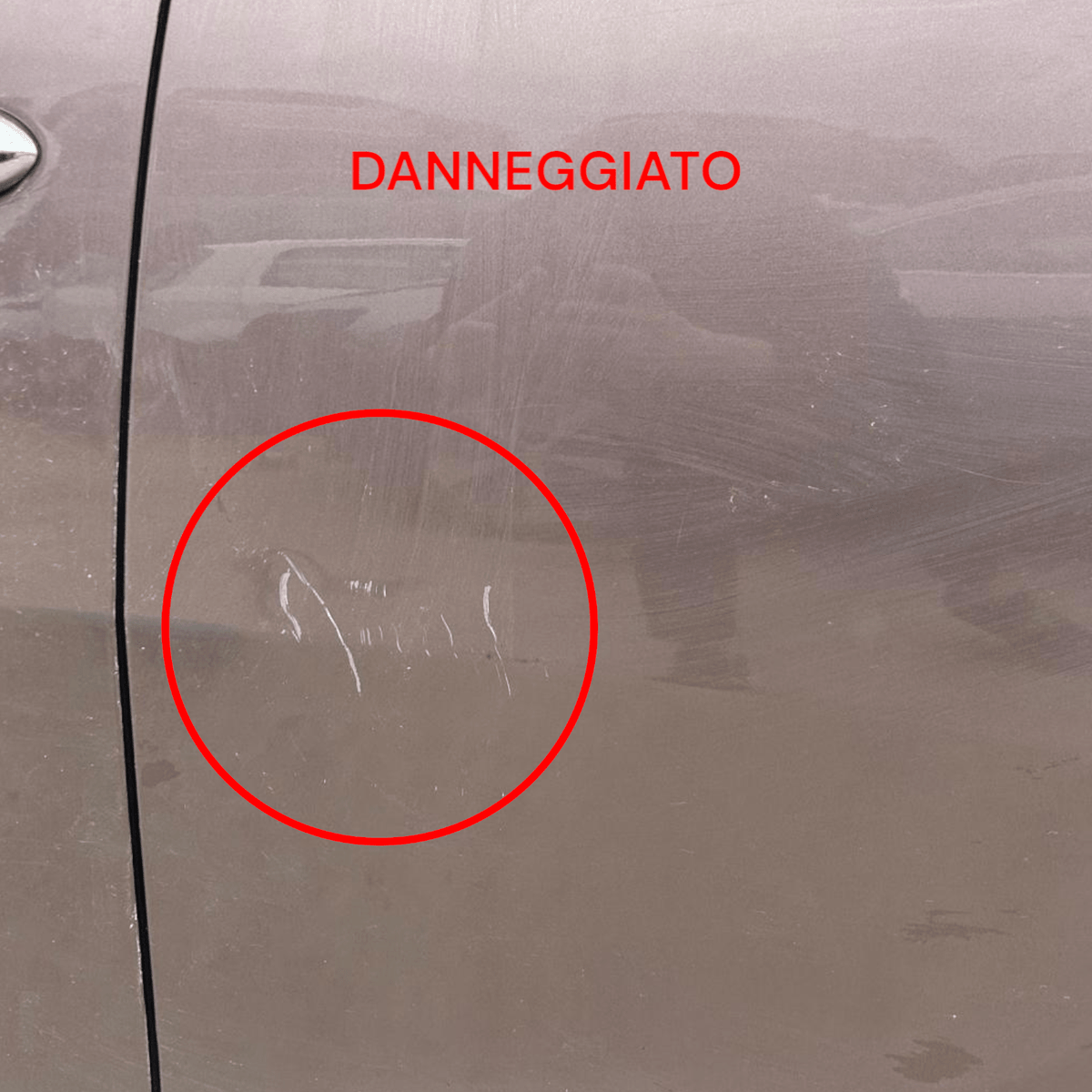 Left Rear Door Metallic Pink Lancia Ypsilon (2015 > 2024) Door / Door - F&P CRASH SRLS - Used Parts