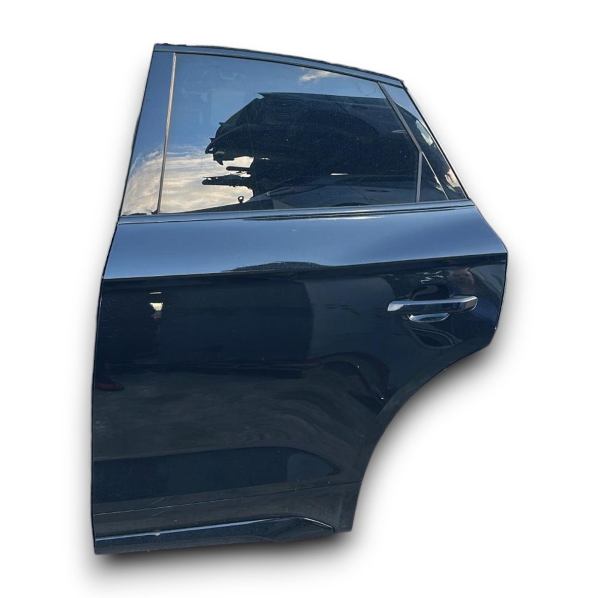 Portiera posteriore sinistra nera Audi Q5 Sportback (S - Line) (2021 > ) porta / sportello - F&P CRASH SRL - Ricambi Usati