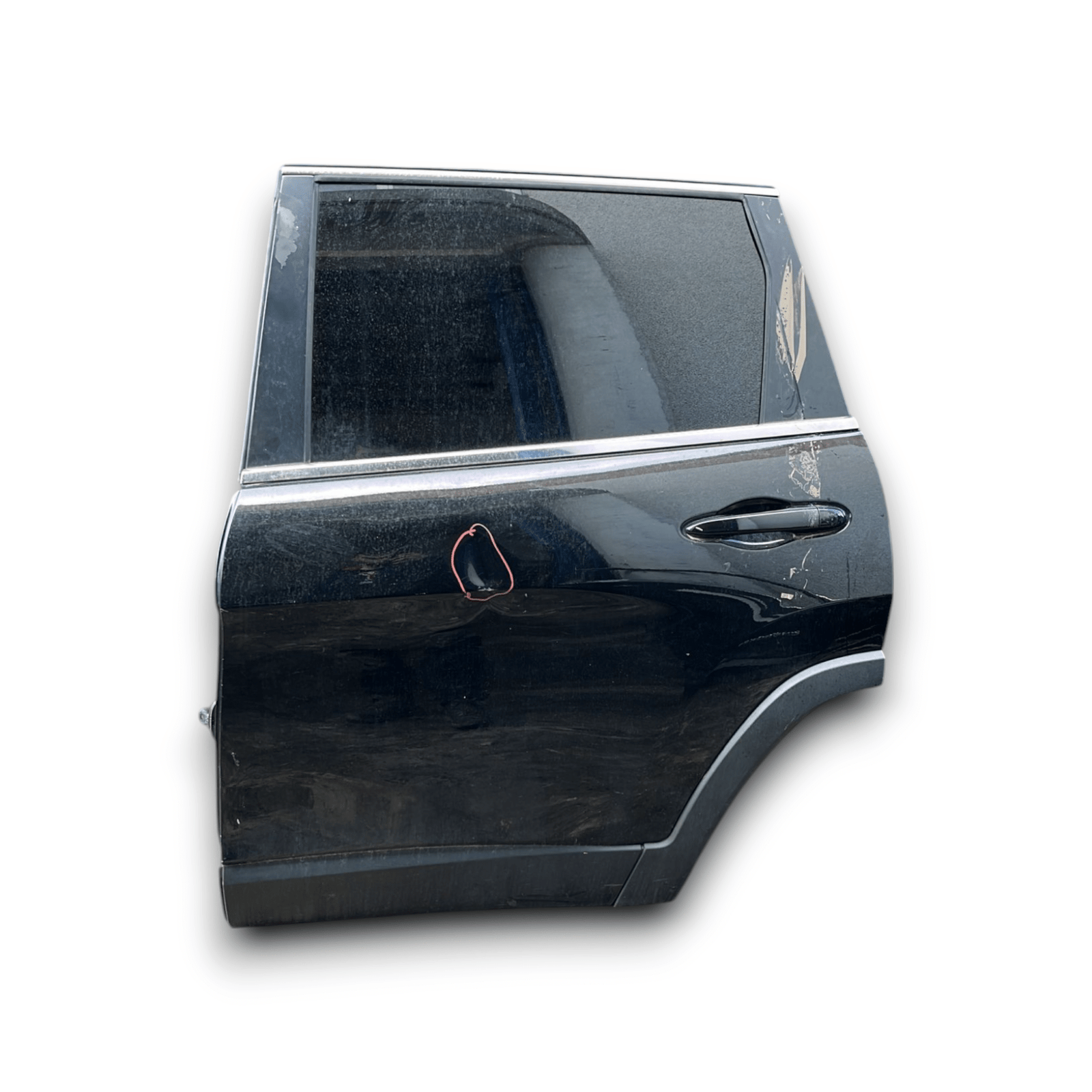 Portiera Posteriore Sinistra Nera Jeep Cherokee (KL) (LONGITUDE) (2013 > 2023) Porta / Sportello - F&P CRASH SRLS - Ricambi Usati