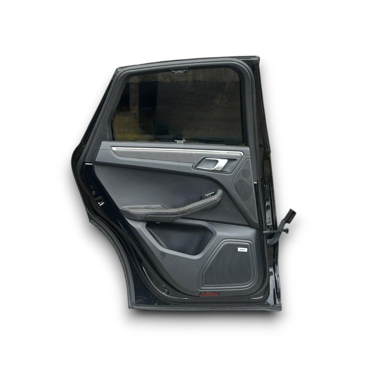 Portiera posteriore sinistra nera Porsche Macan (95B) (2019 > ) porta / sportello - F&P CRASH SRL - Ricambi Usati