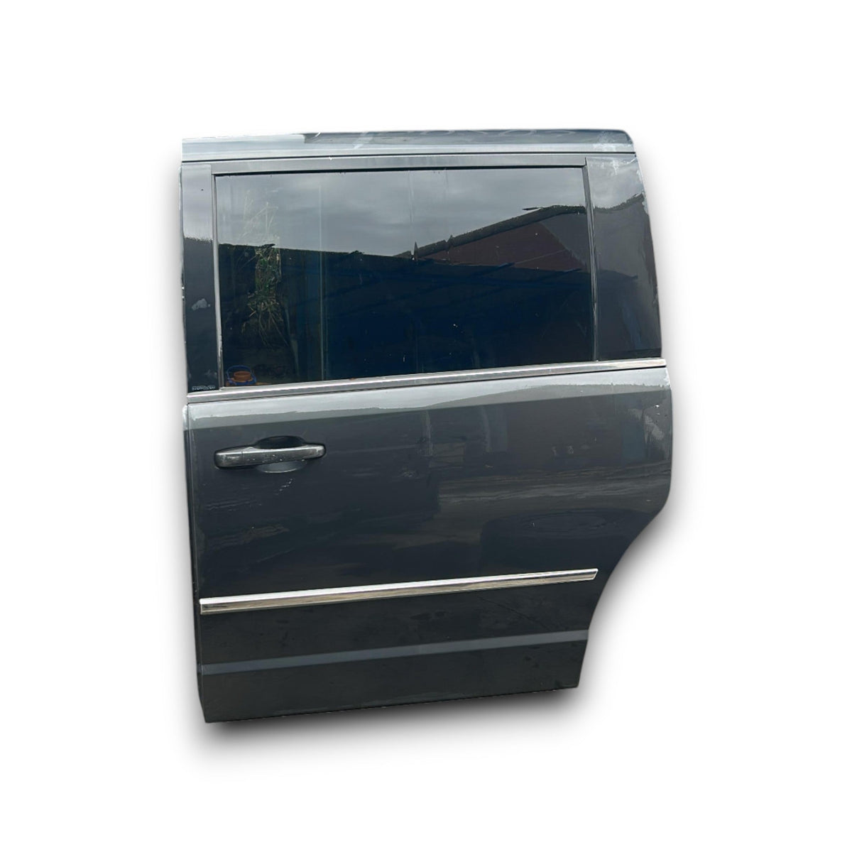 Portiera Scorrevole Posteriore Sinistra Grigio Scuro Lancia Voyager (2011 &gt; 2014) Porta / Sportello - F&amp;P CRASH SRLS - Ricambi Usati