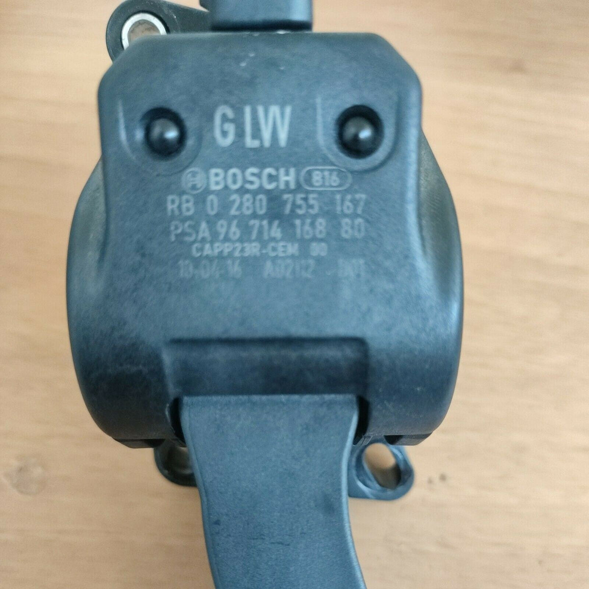 Potenziometro PEDALE PEUGEOT 3008 (2009 - 2016) - RB0280755167 PSA96.71416880 * - F&P CRASH SRLS - Ricambi Usati