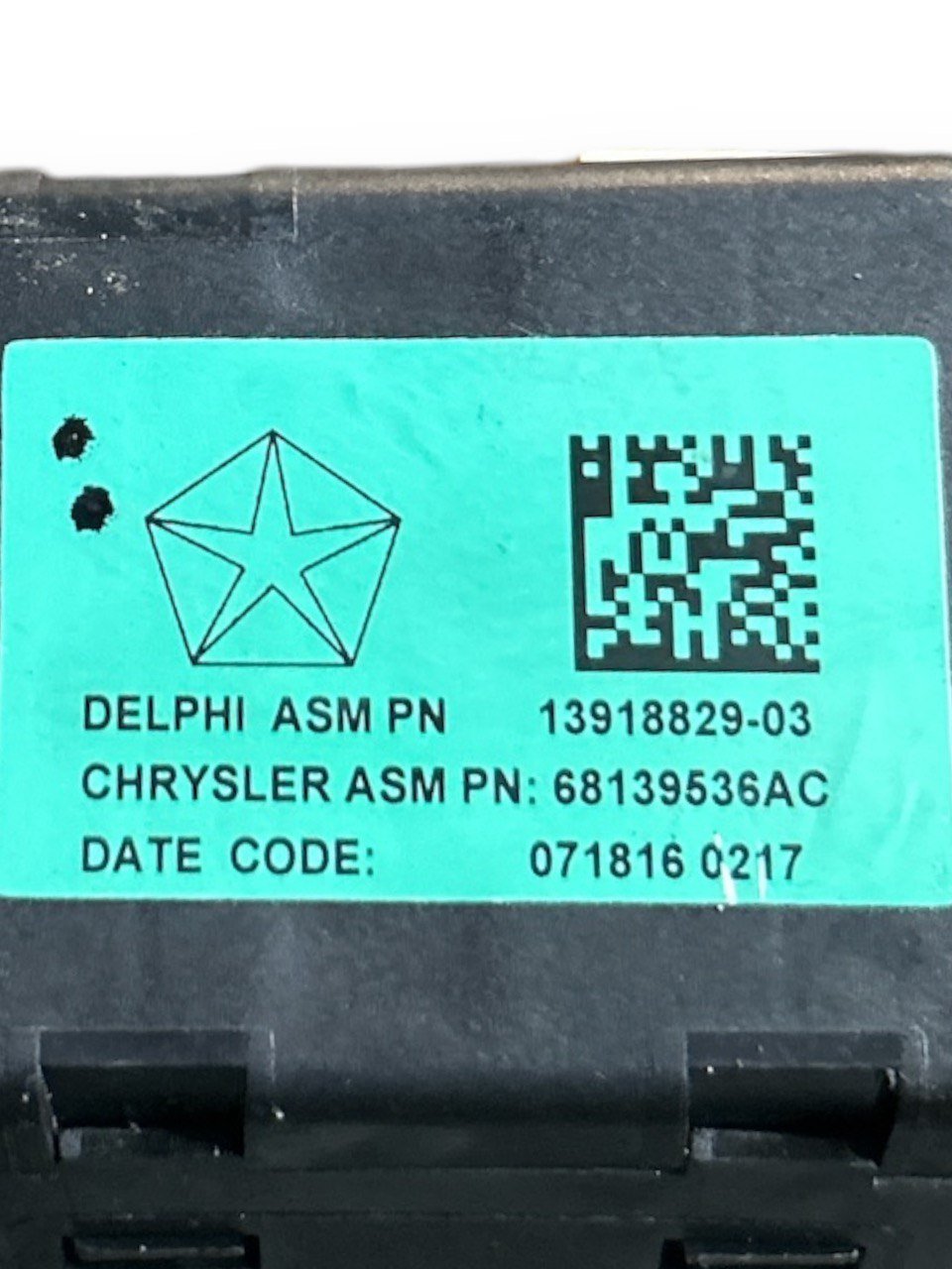 Presa Accendisigari / USB / AUX / SD Jeep Cherokee (KL) (2013 > 2023) cod.68139536AC - F&P CRASH SRLS - Ricambi Usati