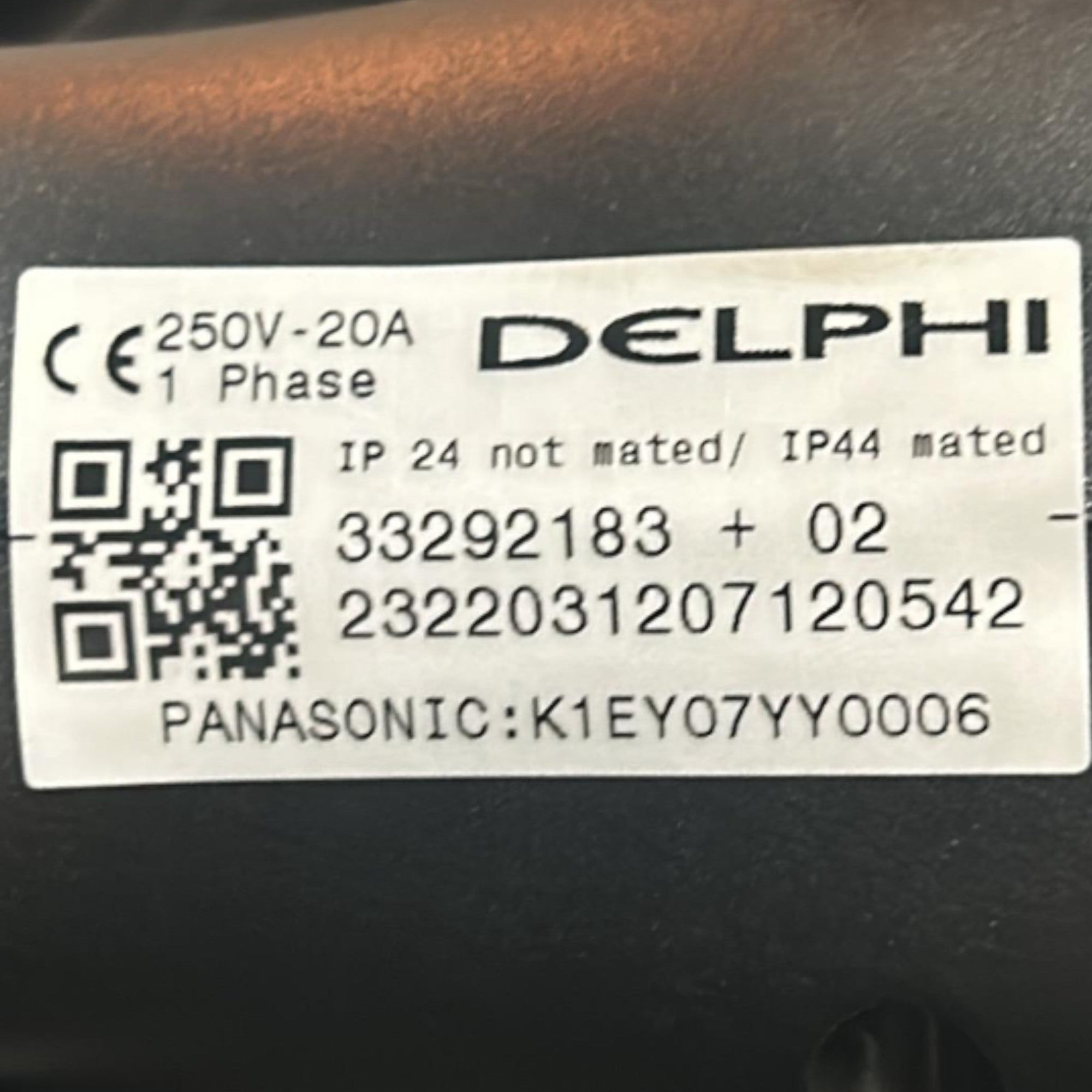 Presa / Cavo Di Ricarica Per Interno Mitsubishi Eclipse Cross (PHEV) cod.33292183 (2017 > ) - F&P CRASH SRLS - Ricambi Usati