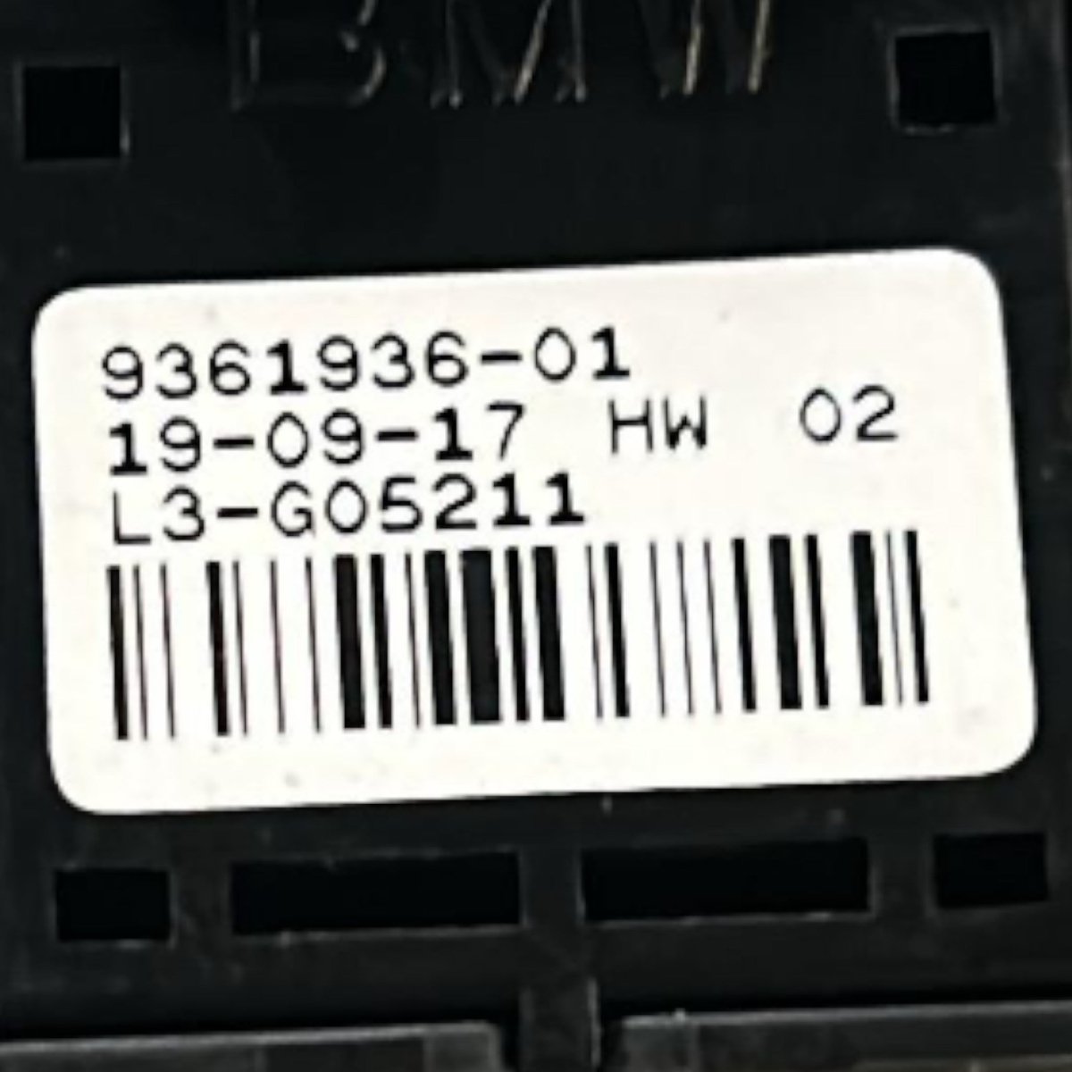 Left Rear Window Lift Button BMW Series 4 Gran Coupé (F36) code.9361936 - 01 (2013 > 2020) - F&P CRASH SRLS - Used Parts