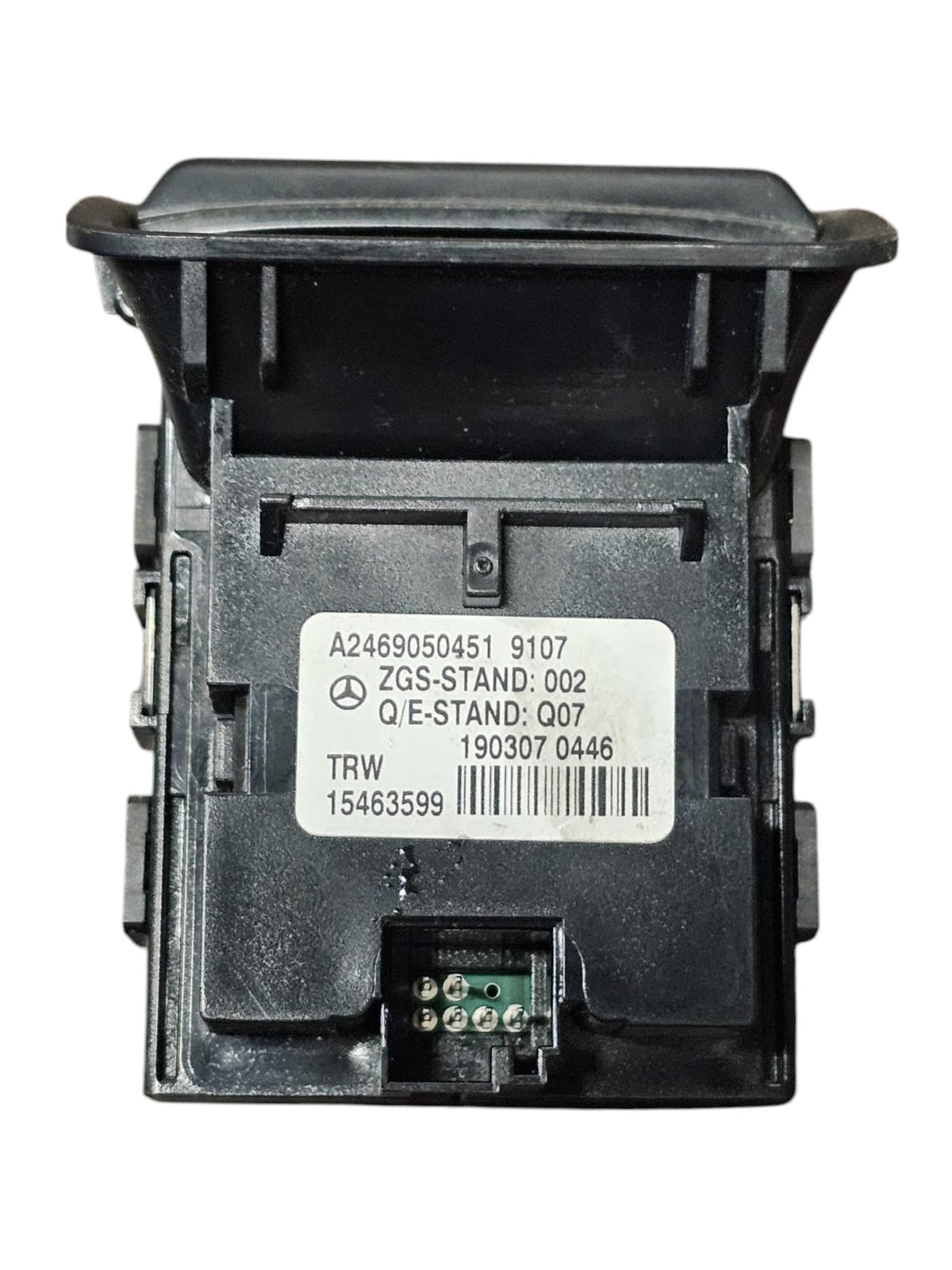 Mercedes GLA X156 Parking Brake Button Code:A2469050451 (2013 - 2019) - F&P CRASH SRLS - Used Parts