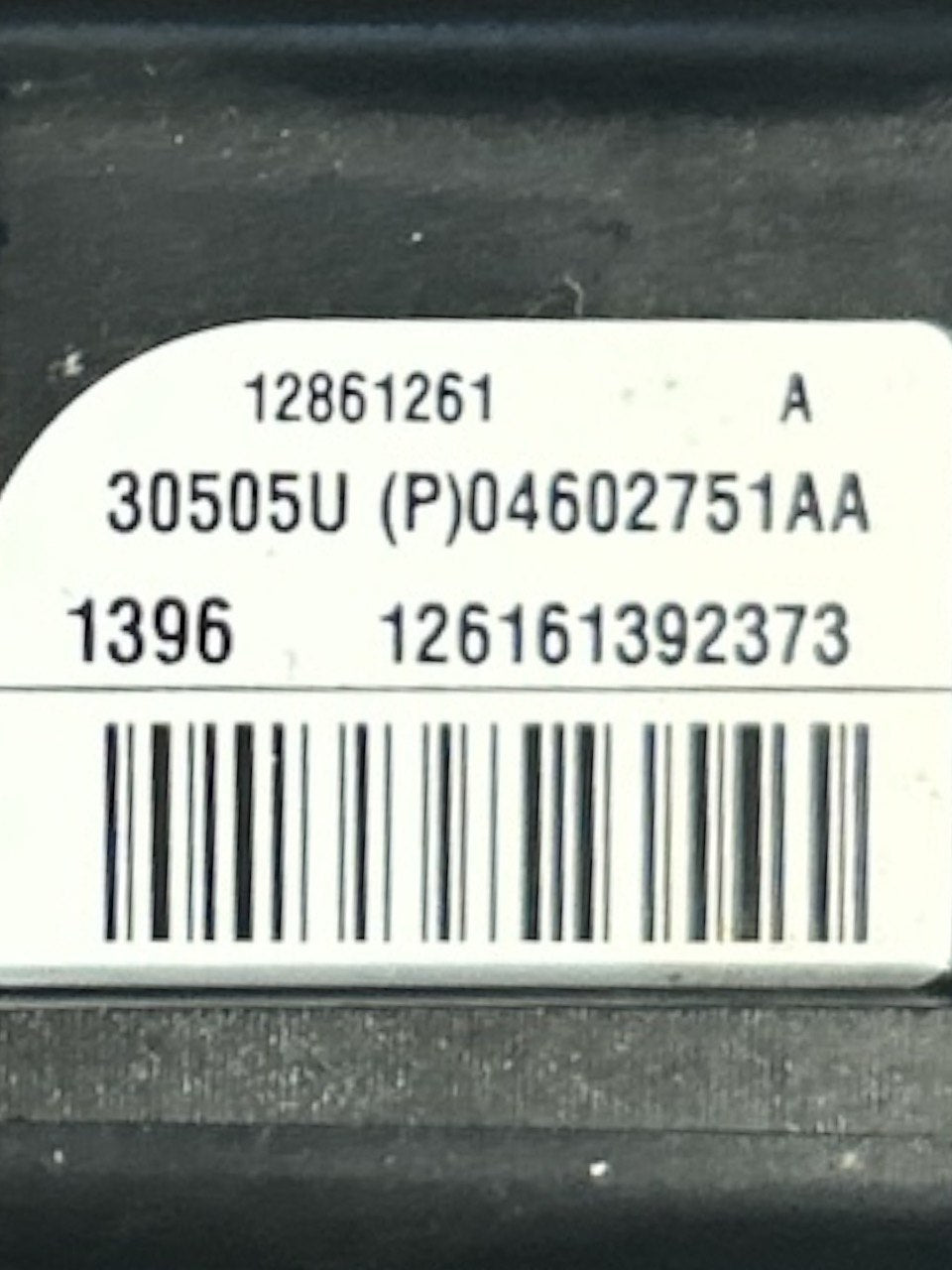 Button / Switch Trunk Opening Jeep Grand Cherokee (2011 > ) code . 12861261 - F&P CRASH SRLS - Used Parts