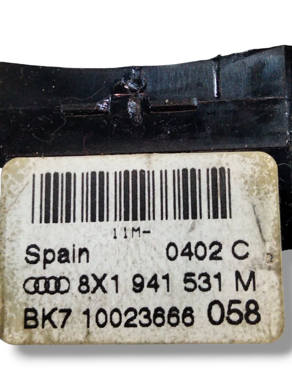Pulsante / Interruttore comandi luce Audi A1 8x(2010 - 2018)cod.8X1941531M - F&P CRASH SRLS - Ricambi Usati