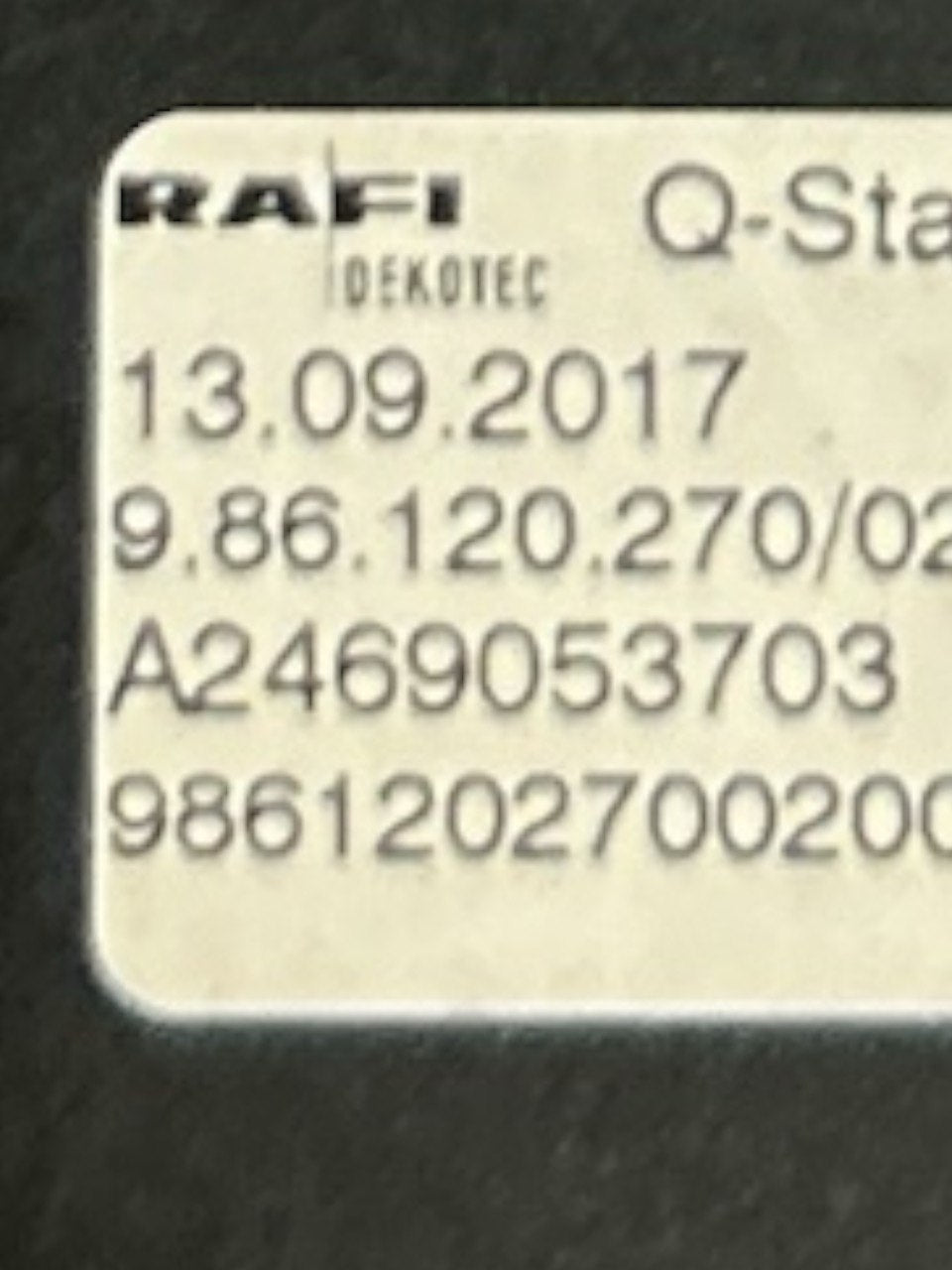 Pulsante / Interruttore Rotante Modalità Di Guida Mercedes Benz Classe A (W176) (2012 > 2018) cod.A2469053703 - F&P CRASH SRLS - Ricambi Usati