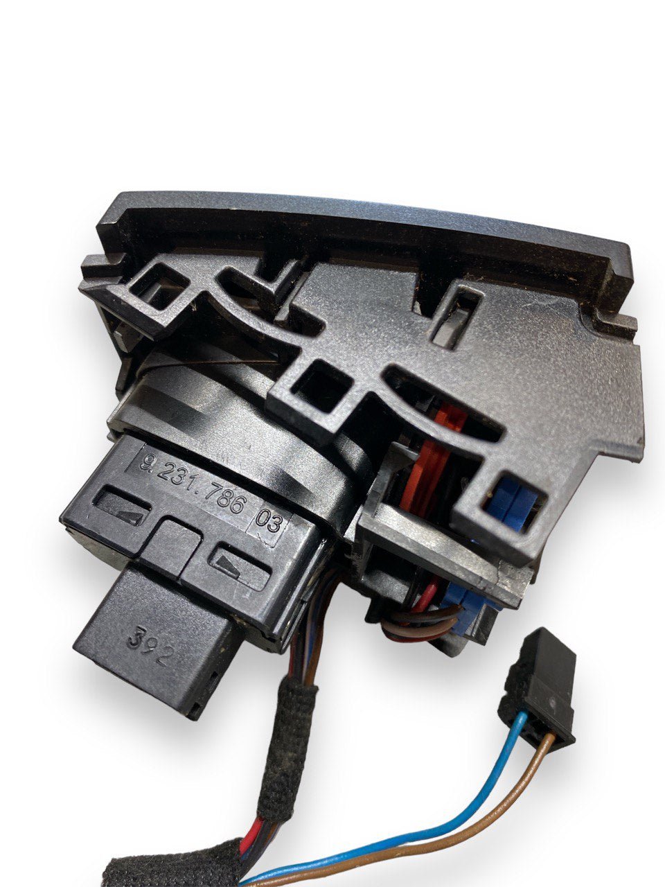 Button for four-way flashers / BMW F30 door lock (2016) code 923178603 - F&P CRASH SRLS - Used Parts