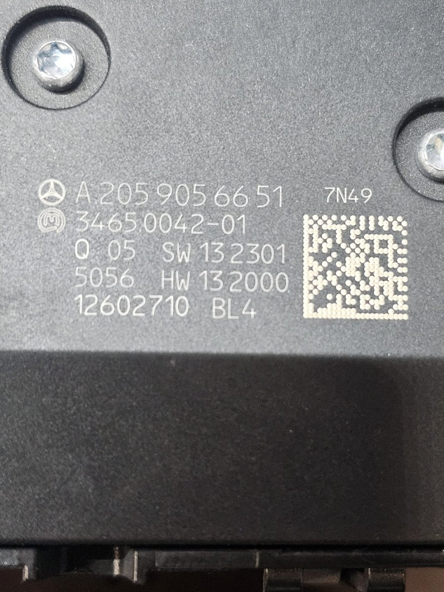 Seat Adjustment Button Mercedes Class C W205 Code:A2059056651 - F&P CRASH SRLS - Used Parts