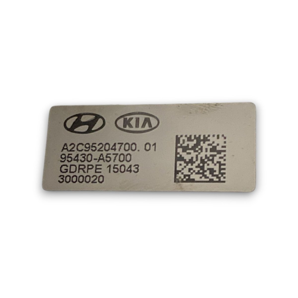 Start & stop button hyundai i30 II code . 95430 - a5700 (2011 > 2016) + cover - F&P CRASH SRL - Used Parts