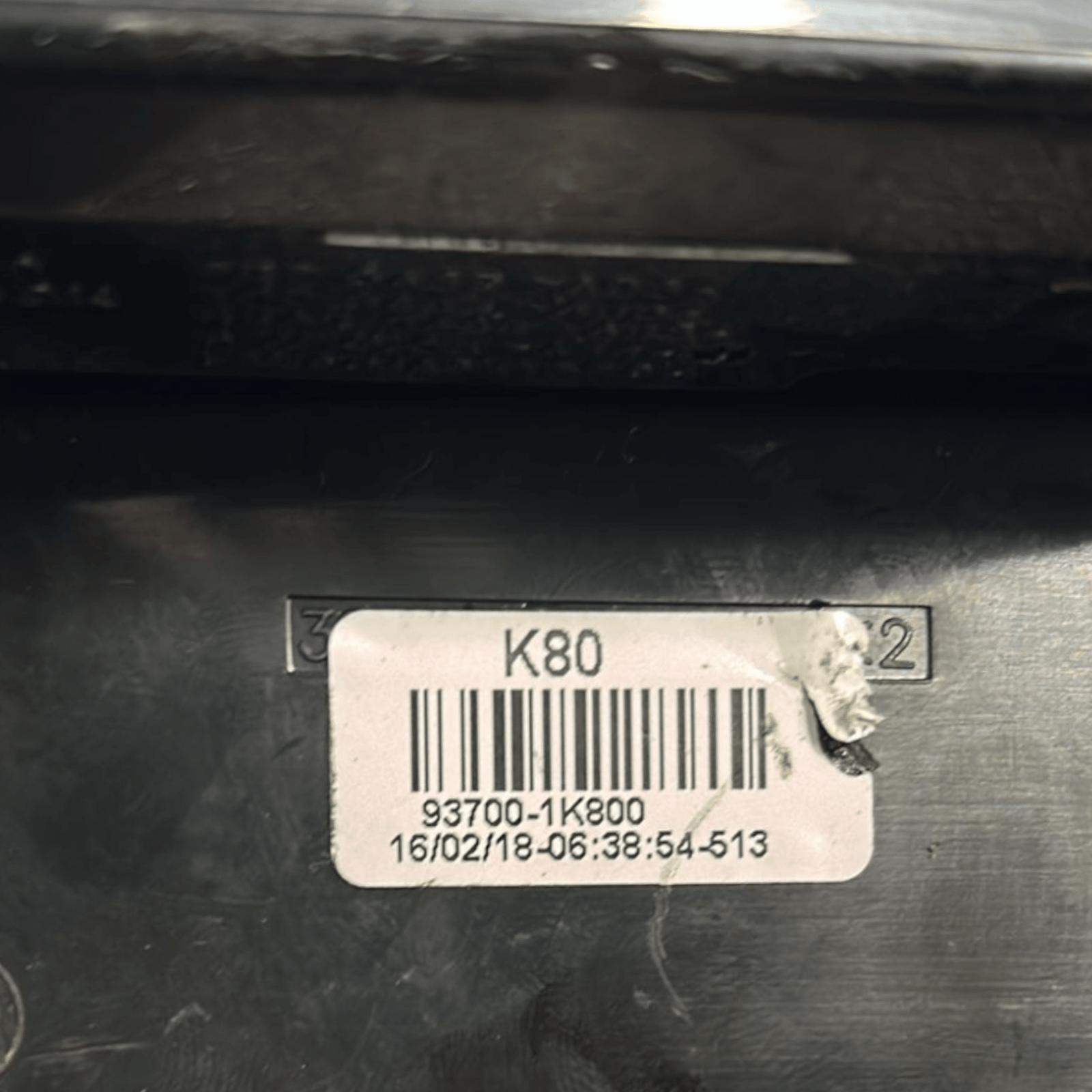 4-Way Switch + Clock Display Hyundai ix20 (2010 - 2019) code:93700 - 1K800 - F&P CRASH SRLS - Used Parts