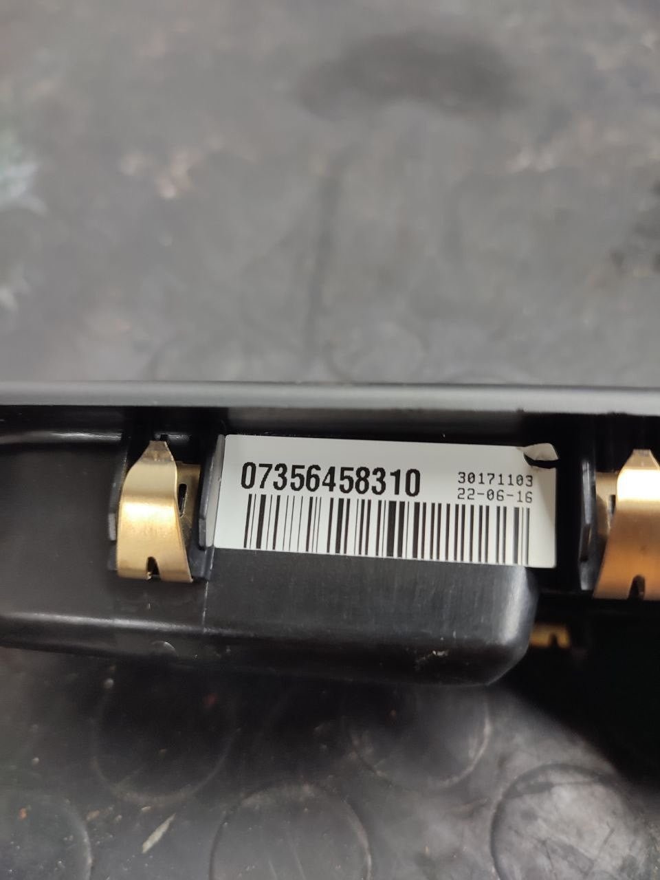 Right front window lift switch panel Jeep Renegade (2017) code 7356458310 - F&P CRASH SRLS - Used Parts