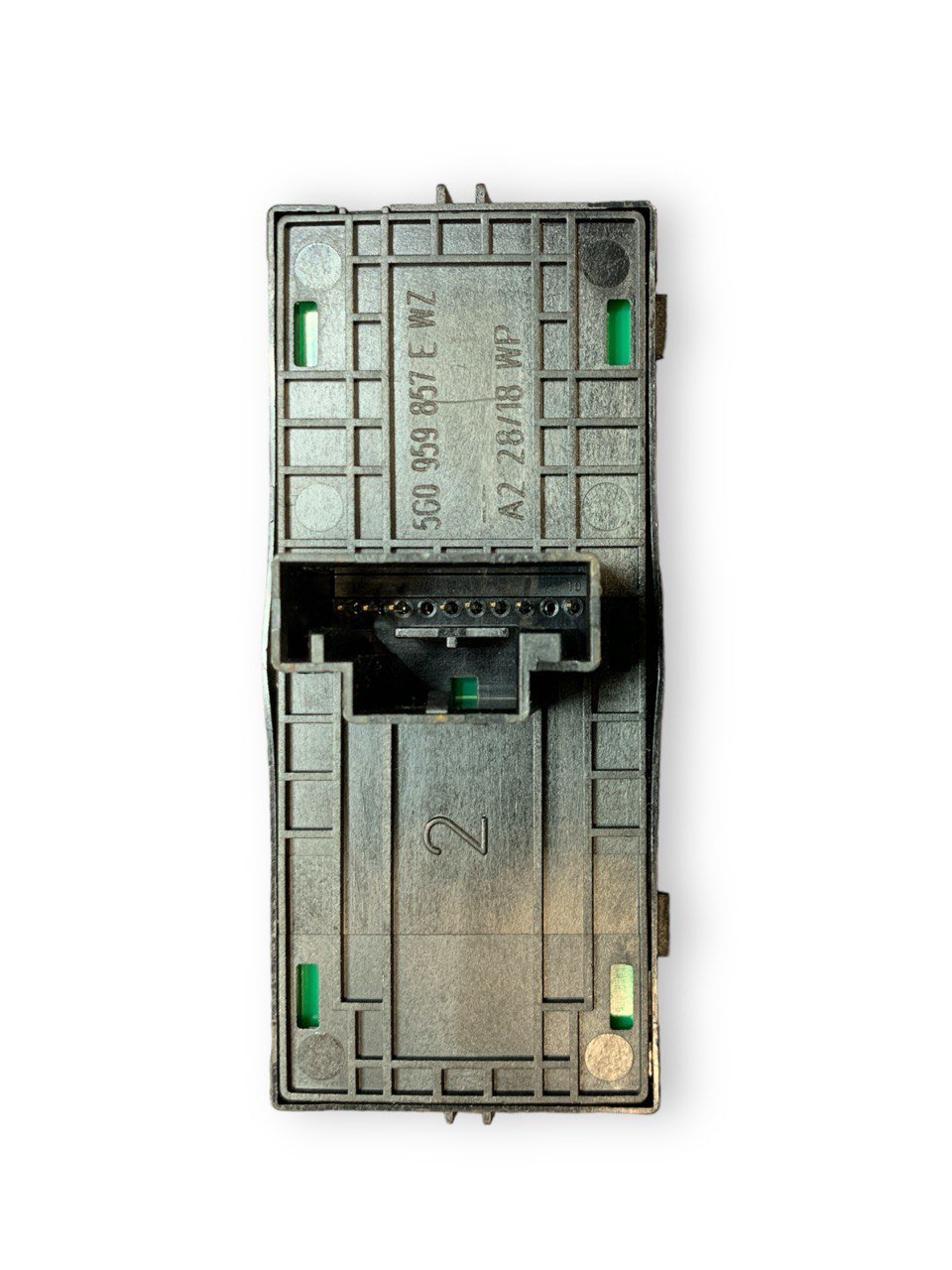 Pulsantiera Alzacristalli Anteriore Sinistra Sx Volkswagen Golf VII (2016) cod.5G0959857E - F&P CRASH SRLS - Ricambi Usati