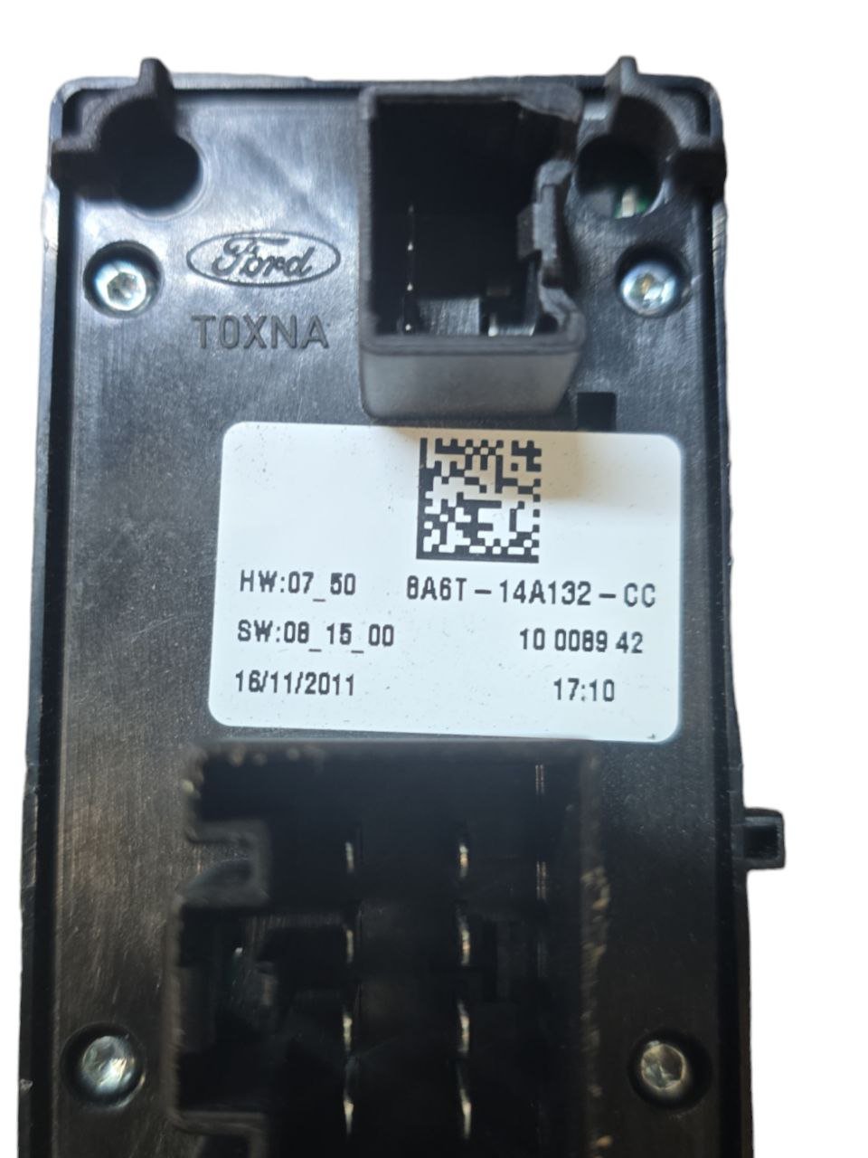 Left Front Window Switch Ford Fiesta VI Code: 8A6T - 14A132 - CC (2008 - 2017) - F&P CRASH SRLS - Used Parts