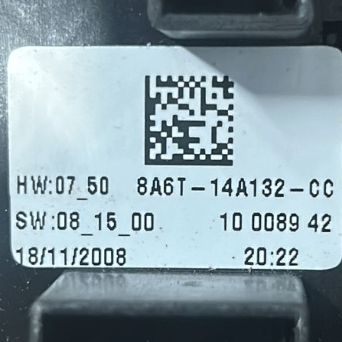 Left front window lift switch ford fiesta vi code: 8A6T - 14A132 - CC (2008 > 2017) - F&P CRASH SRL - Used Parts