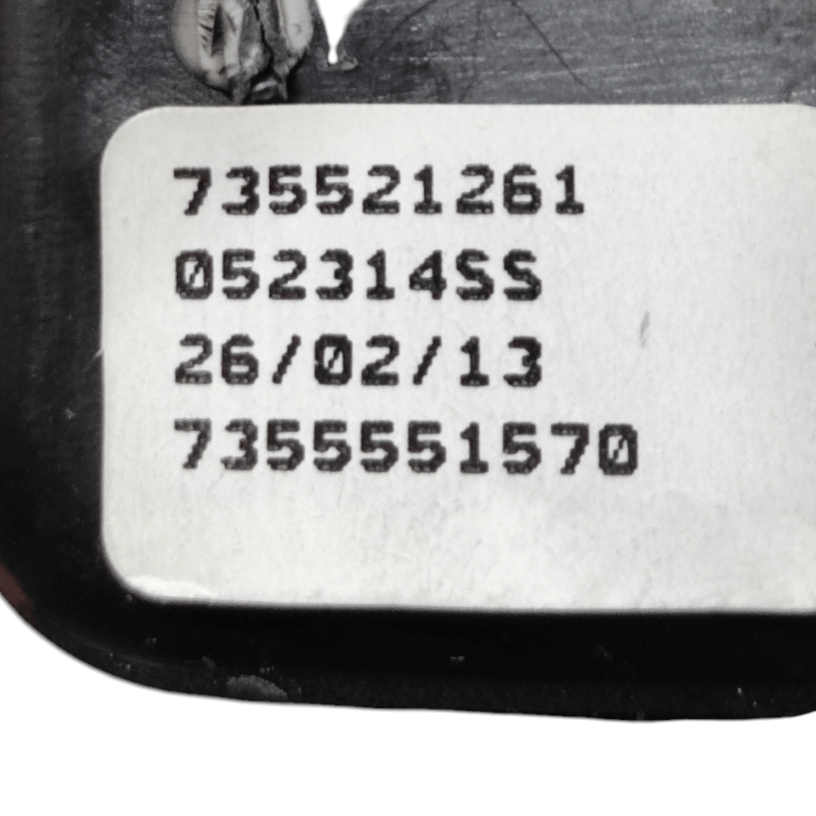 Rear Window Lift Button Fiat 500L CODE: 735521261 (2012 - 2022) - F&P CRASH SRLS - Used Parts