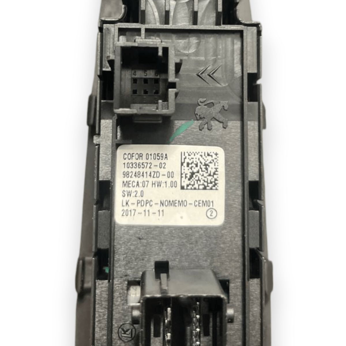 Pulsantiera Alzavetro anteriore destra (dx) Opel Grandland X (2017 - ) cod: 98248414ZD - F&P CRASH SRLS - Ricambi Usati