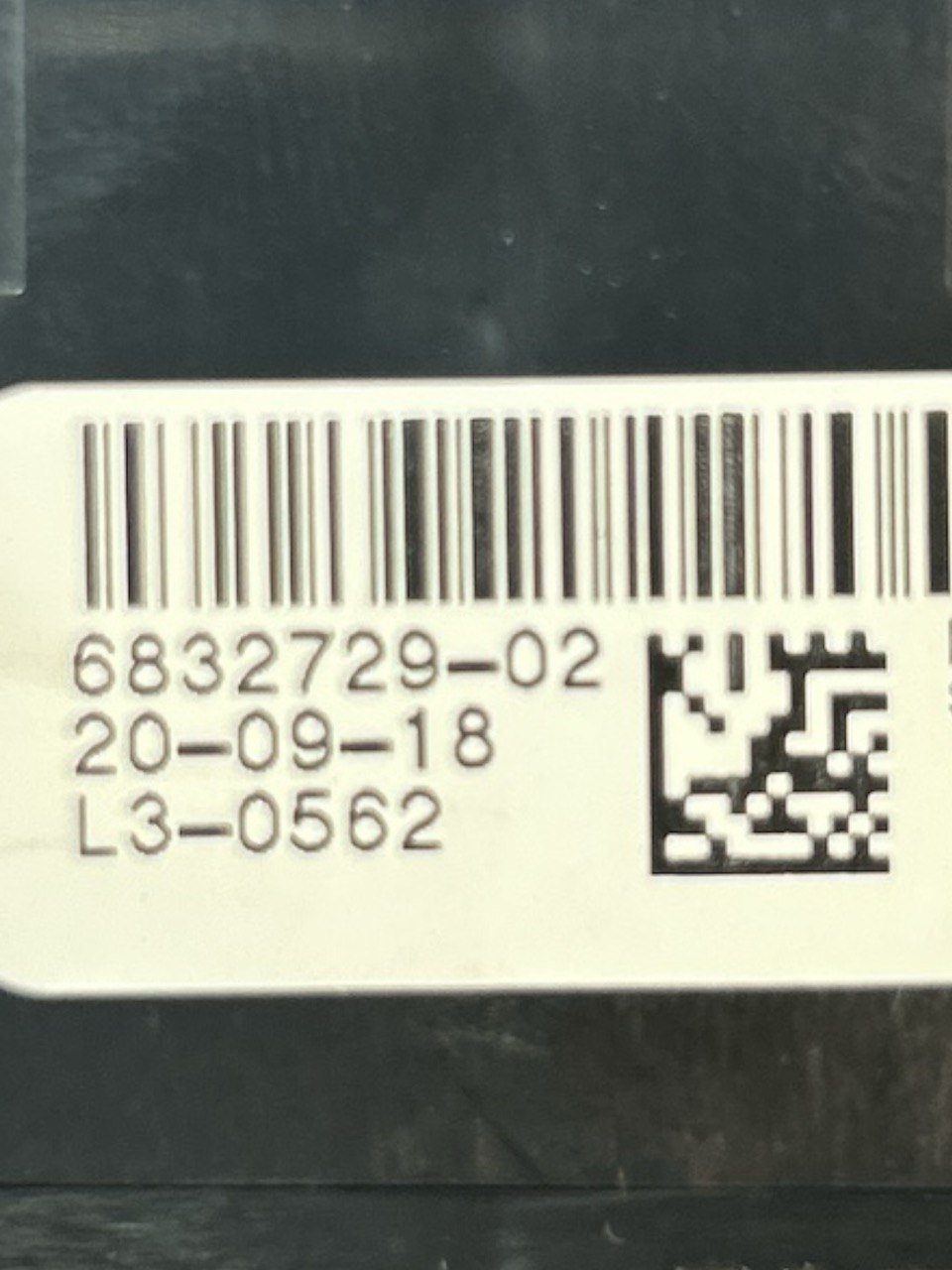Left Front Window Switch BMW X3 (G01) (2017 > ) code . 6832729 - 02 - F&P CRASH SRLS - Used Parts