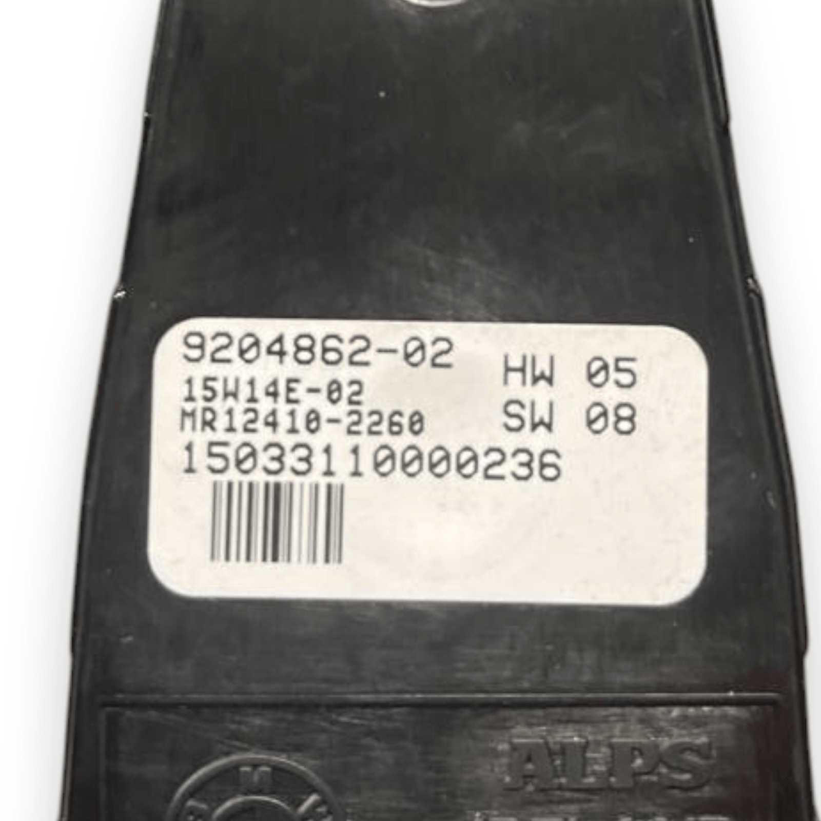 Pulsantiera Alzavetro anteriore sinistra (sx) Bmw Serie 6 Gran Coupè F06 (2012 al 2018) cod: 9204862 - 02 - F&P CRASH SRLS - Ricambi Usati