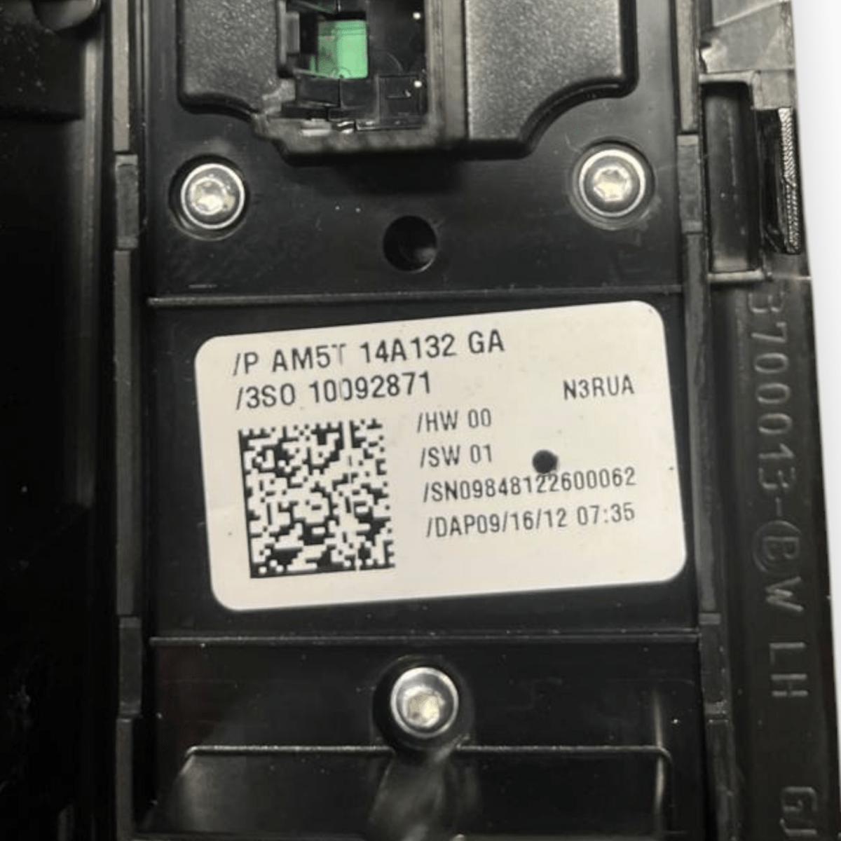 Pulsantiera Alzavetro anteriore sinistra (sx) Ford B - Max (2012 al 2018) cod: 14A132GA - F&P CRASH SRLS - Ricambi Usati