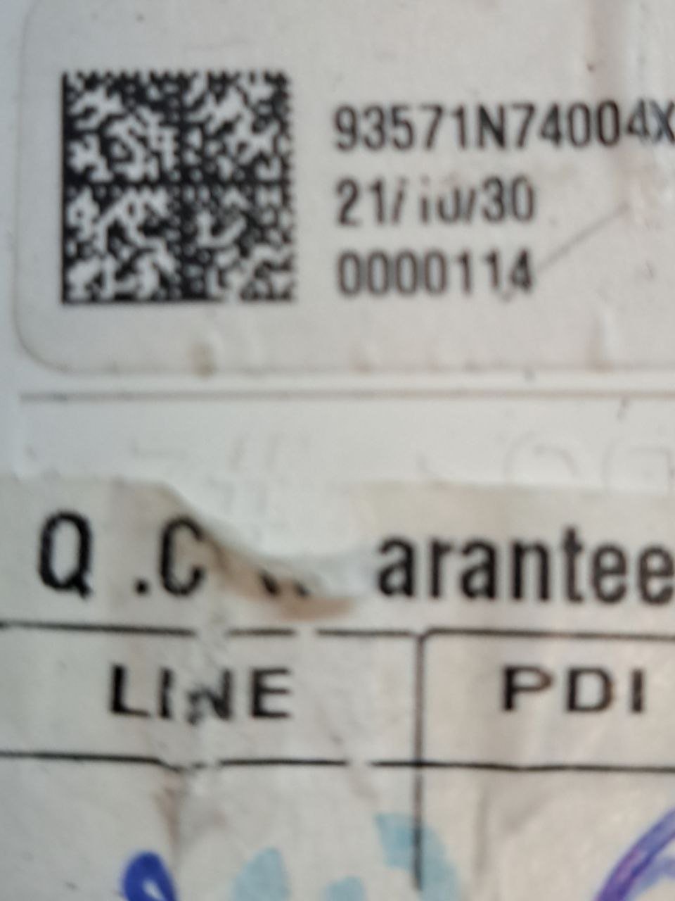 Pulsantiera Alzavetro anteriore sinistra (sx) Hyundai Tucson (2020>) COD:93571N74004X - F&P CRASH SRLS - Ricambi Usati