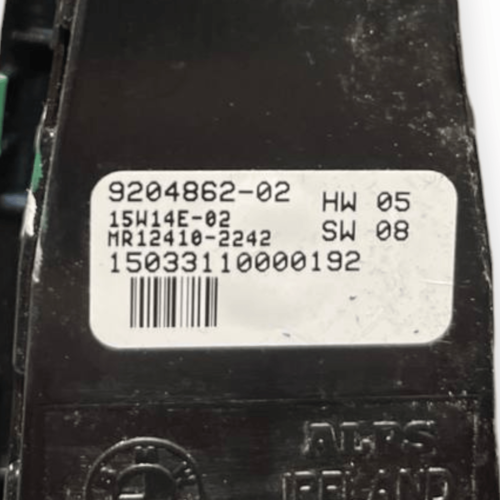 Pulsantiera Alzavetro posteriore destra (dx) Bmw Serie 6 Gran Coupè F06 (2012 al 2018) cod: 9204862 - 02 - F&P CRASH SRLS - Ricambi Usati