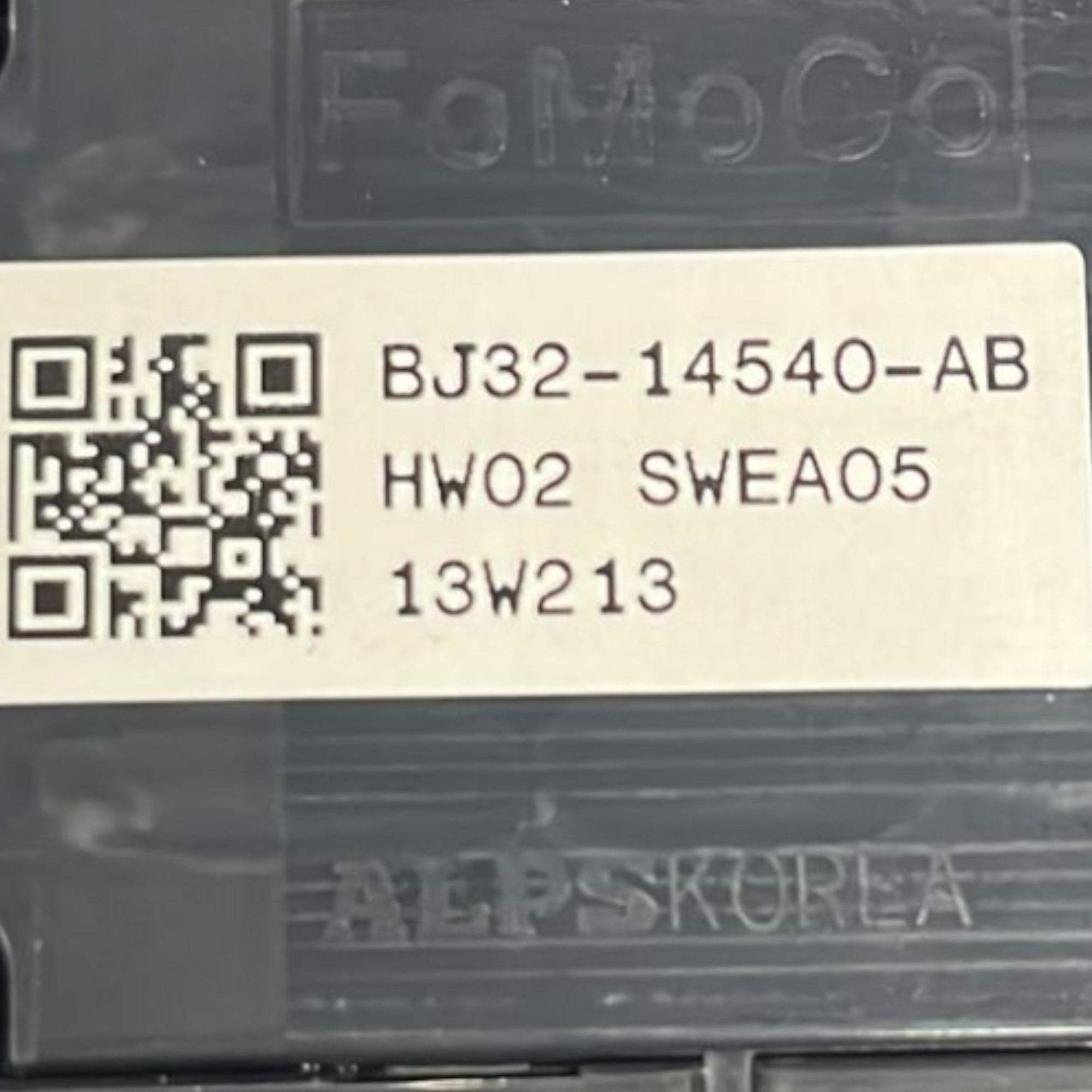 Pulsantiera Anteriore Sinistra Alza Vetri Range Rover Evoque cod:BJ32 - 14540 - AB (2011 >2018) + Regolazione Specchietti - F&P CRASH SRLS - Ricambi Usati