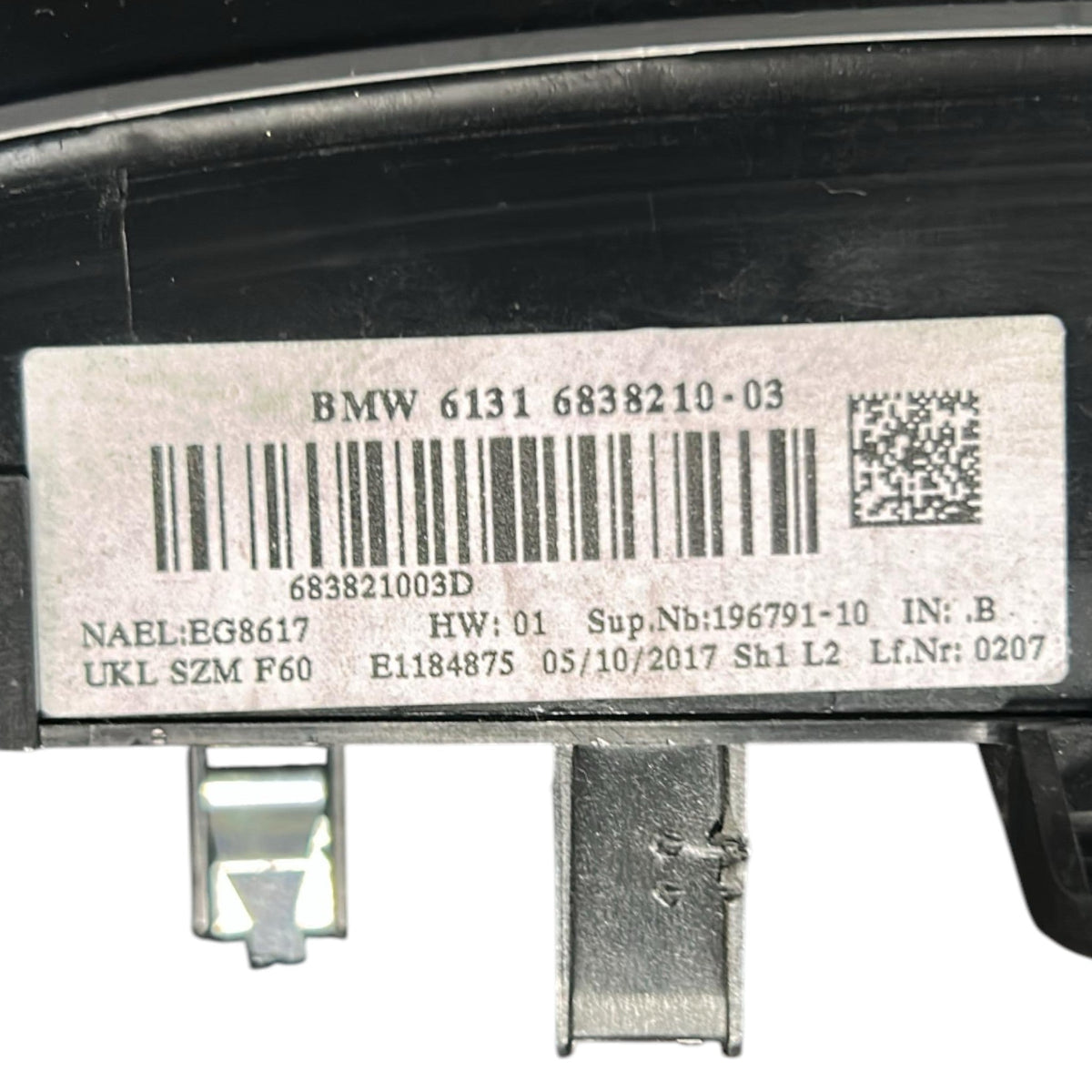 Start Button Panel Mini Countryman (F60) code 6838210 - 03 (2017 - 2020) + stability control and Start &amp; Stop - F&P CRASH SRLS - Used Parts