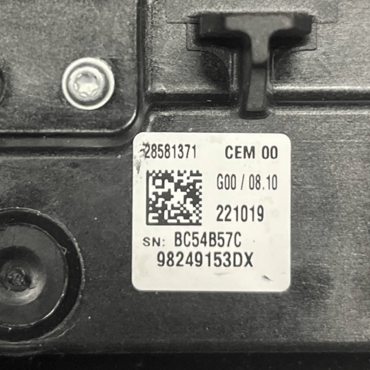 Pulsantiera centrale multifunzione Peugeot 3008 II (2016 al 2023) cod: 98249153DX - F&P CRASH SRLS - Ricambi Usati
