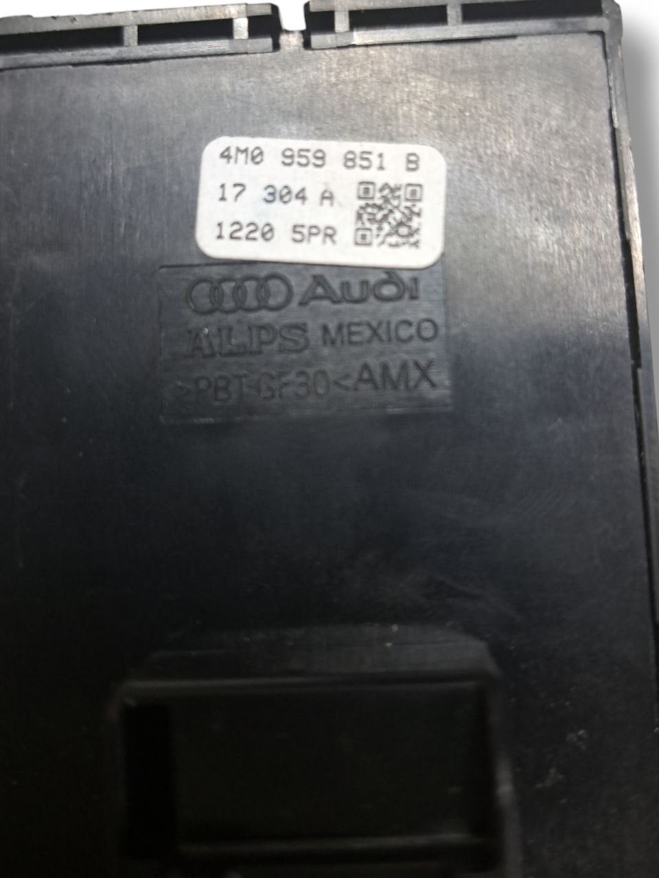 Left front window lift switch panel Audi A4 (B9 - 2019) COD:4M0959851B - F&P CRASH SRLS - Used Parts