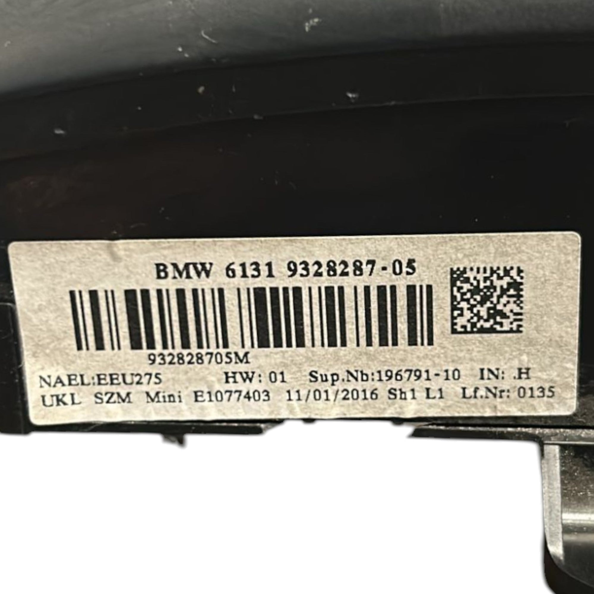 Pulsantiera Multifunzione Mini Cooper D (F56) cod.9328287 - 05 (2014 > ) + Modulo Start & Stop - F&P CRASH SRLS - Ricambi Usati