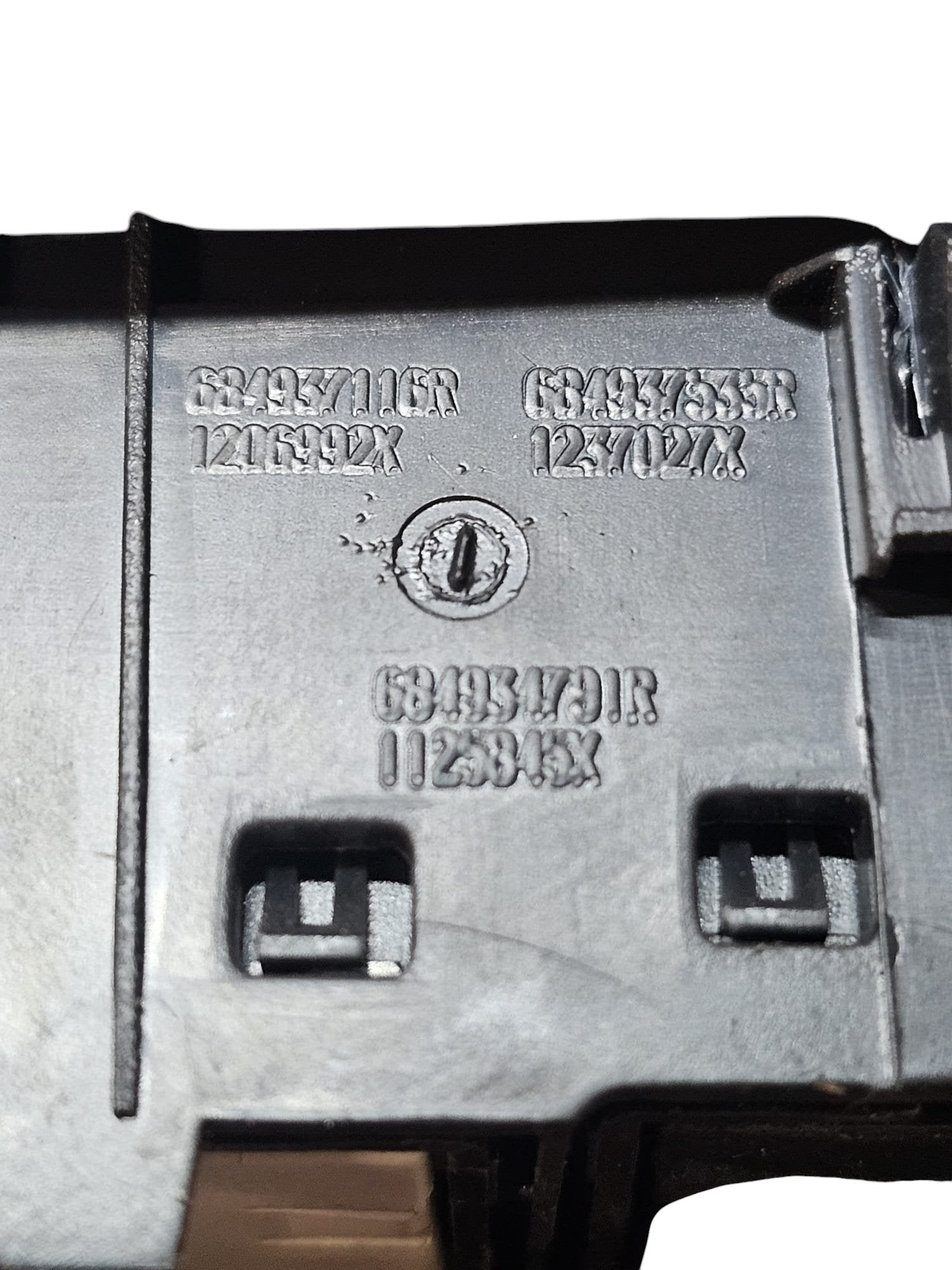 Pulsantiera Regolazione Specchietti Dacia Sandero (2012 - 2020) Cod:684937116R - Sensori Parcheggio - Pulsante ECO - F&P CRASH SRLS - Ricambi Usati