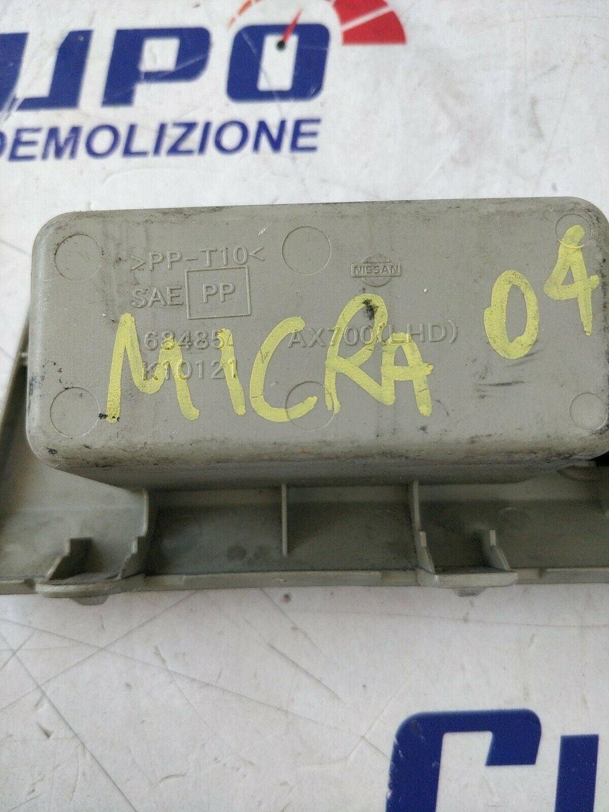 Pulsantiera Specchietti e Altezza Fari Nissan Micra K12 05 68485 K10121 Beige - F&P CRASH SRLS - Ricambi Usati