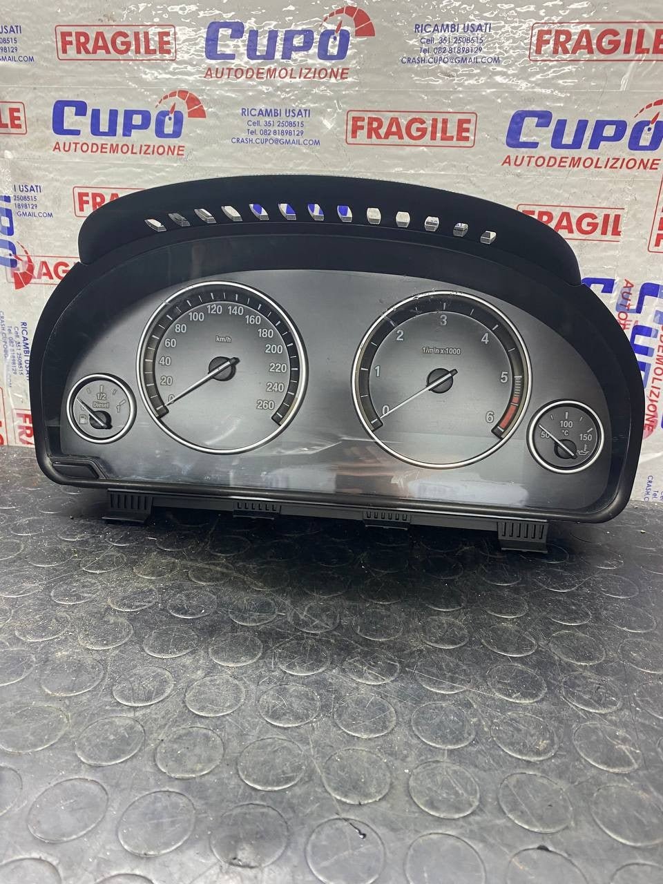 Quadro Strumenti / Contachilometri BMW 5 F10 / F11 X - Drive Diesel cod: 9364607 - 01 - F&amp;P CRASH SRLS - Ricambi Usati