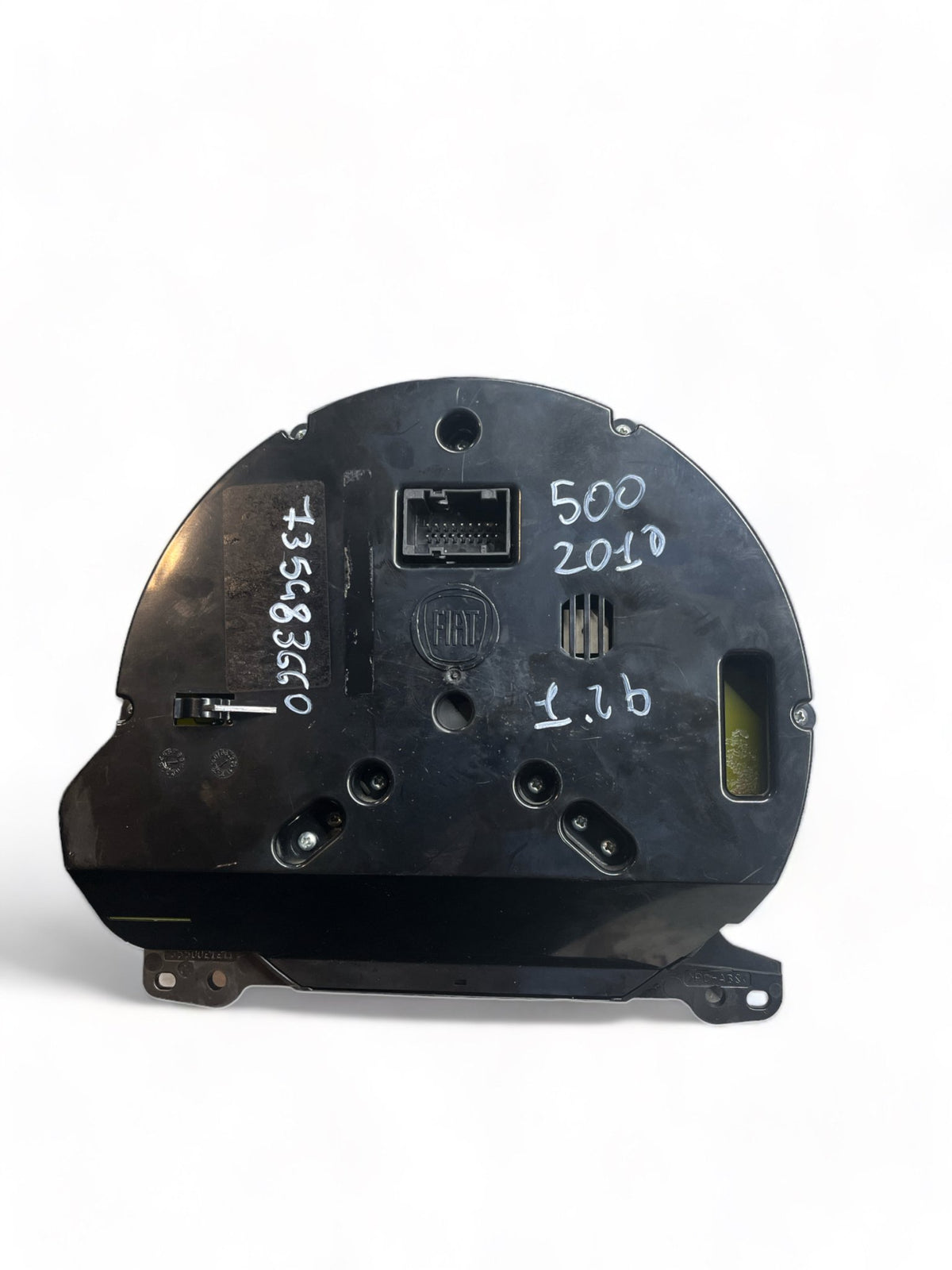 Quadro Strumenti Contachilometri Tachimetro Fiat 500 ( 2010 ) 1.2b cod : 735483660 - F&P CRASH SRLS - Ricambi Usati