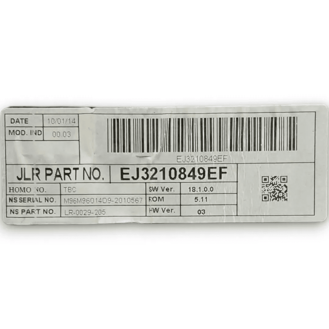 Quadro strumenti Land Rover Range Rover Evoque 2011–2019 OEM EJ3210849EF - F&P CRASH SRL - Ricambi Usati