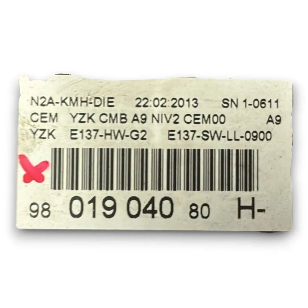 Dettaglio Quadro strumenti Peugeot 208 2015–2020 cod. 9801904080 - foto 3