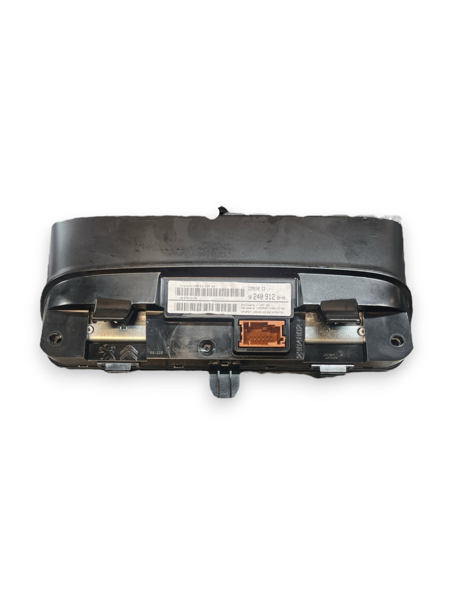 Dashboard Instruments Screen Speedometer Odometer Citroen C4 Cactus (2019 - 1.6d) code: 982409128000 - F&P CRASH SRLS - Used Parts