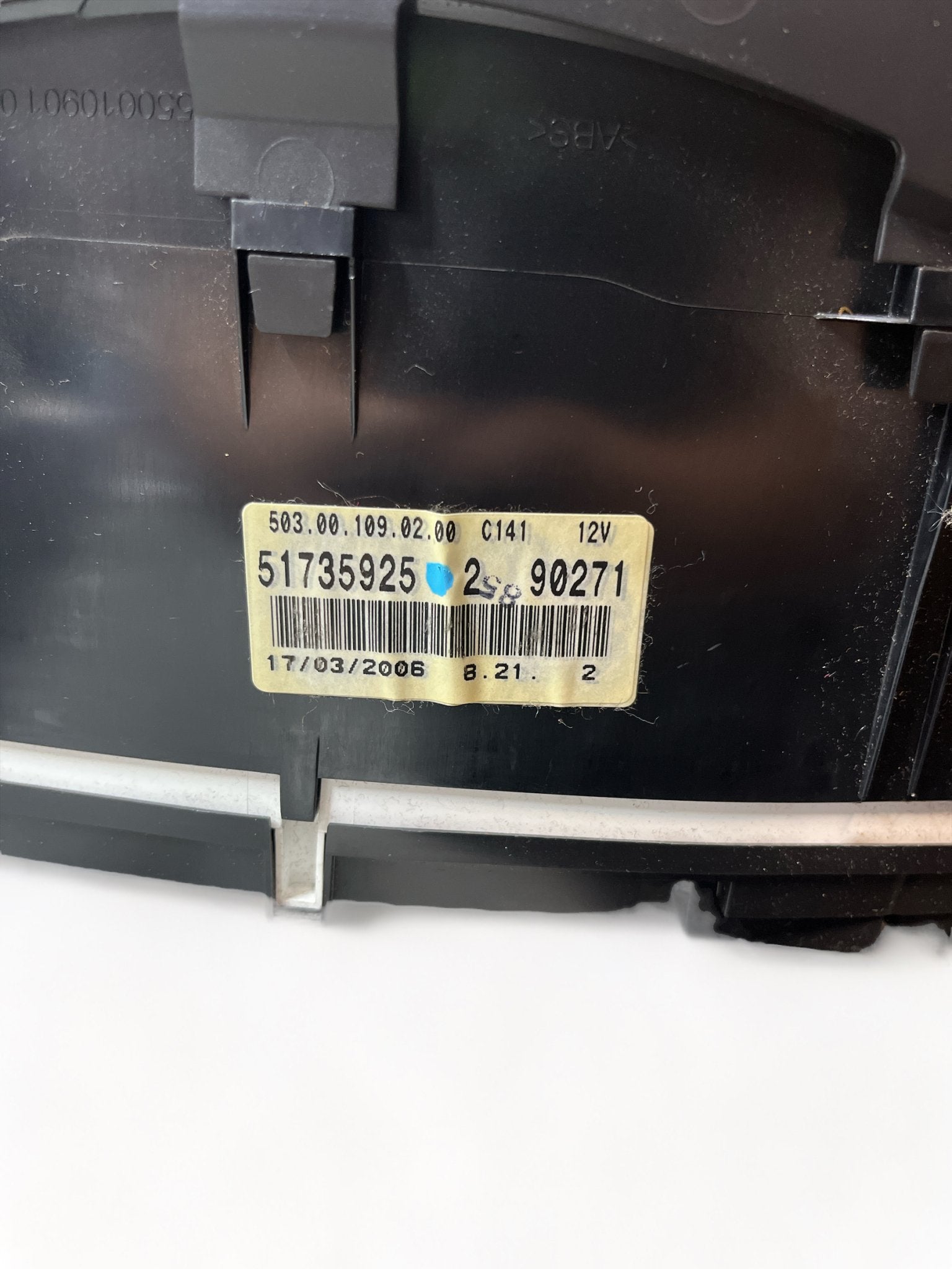 Instrument Panel / Tachometer / Odometer Fiat Croma 1.9 ( 2007 ) code: 51735925 - F&P CRASH SRLS - Used Parts