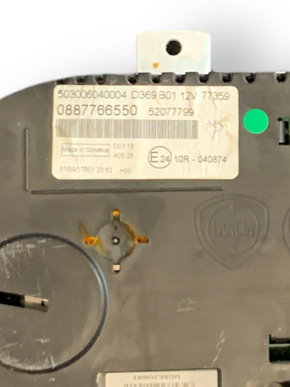 Quadro strumenti / tachimetro / contachilometri Fiat Panda Cross 4x4 (312 - 2018) cod.0887766550 - F&P CRASH SRLS - Ricambi Usati